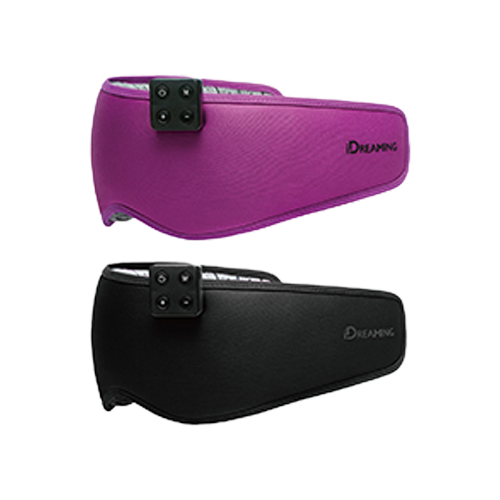 iDreamingアイマスクスピーカー【パープル／ブラック】